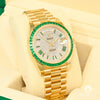 Montre Rolex | Montre Homme Rolex President Day-Date 40mm - Émeraude Or Jaune