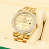 Montre Rolex | Montre Homme Rolex President Day-Date 41mm - Factory Baguette Or Jaune