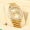 Montre Rolex | Montre Homme Rolex President Day-Date 41mm - Factory Baguette Or Jaune