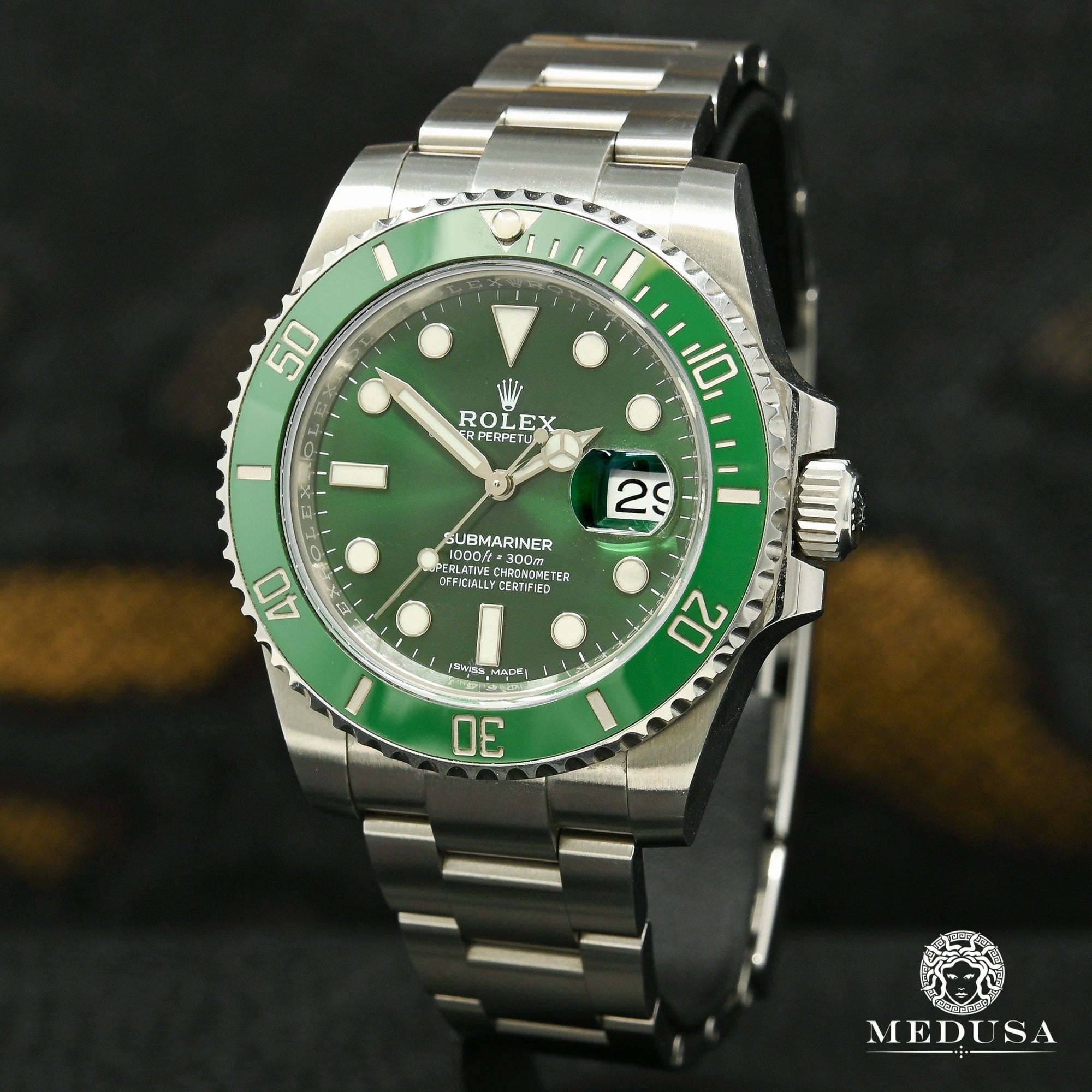 Montre Rolex | Montre Homme Rolex Submariner 40mm - 116610LV Hulk Stainless