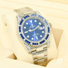 Montre Rolex | Montre Homme Rolex Submariner 40mm - Blue Diamond &amp; Saphir Stainless