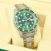 Montre Rolex | Montre Homme Rolex Submariner 40mm - Hulk Iced &amp; Emerald Stainless