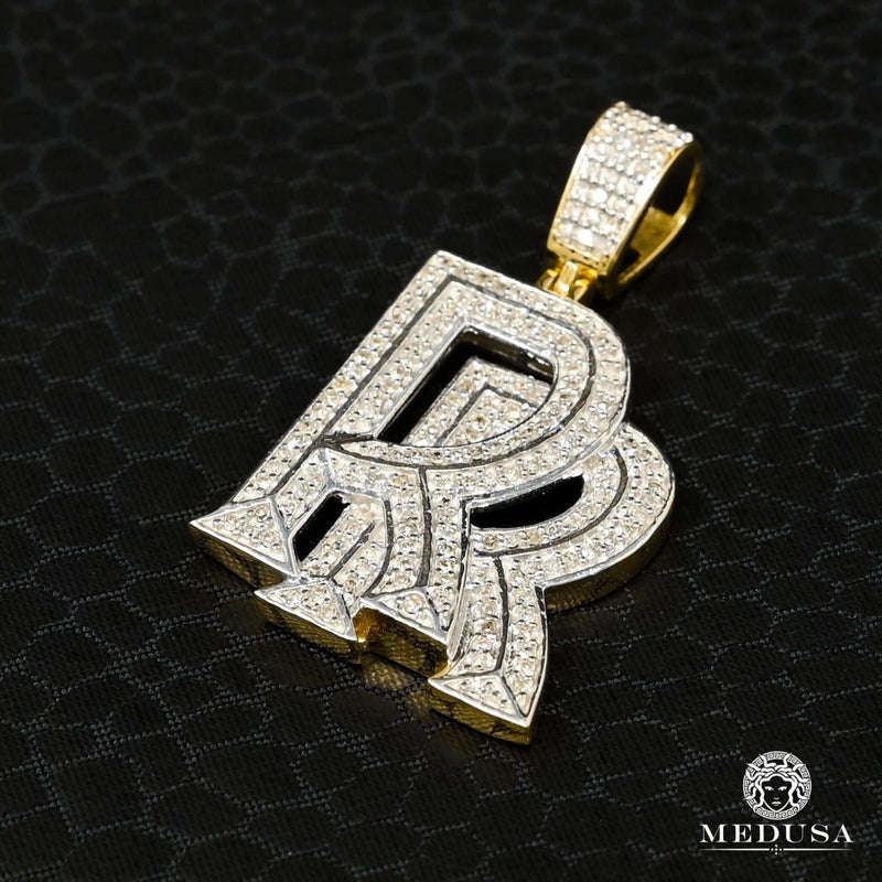 Pendentif à Diamants en Or 10K | Pendentif Divers RollsRoyce D1 - Diamant Or 2 Tons