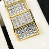 Studs Diamants en Or 10K | Boucles d’Oreilles Studs D1 - Diamant Or 2 Tons