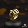 Bague en Or 10K | Bague Femme Tiger F3 Or Jaune