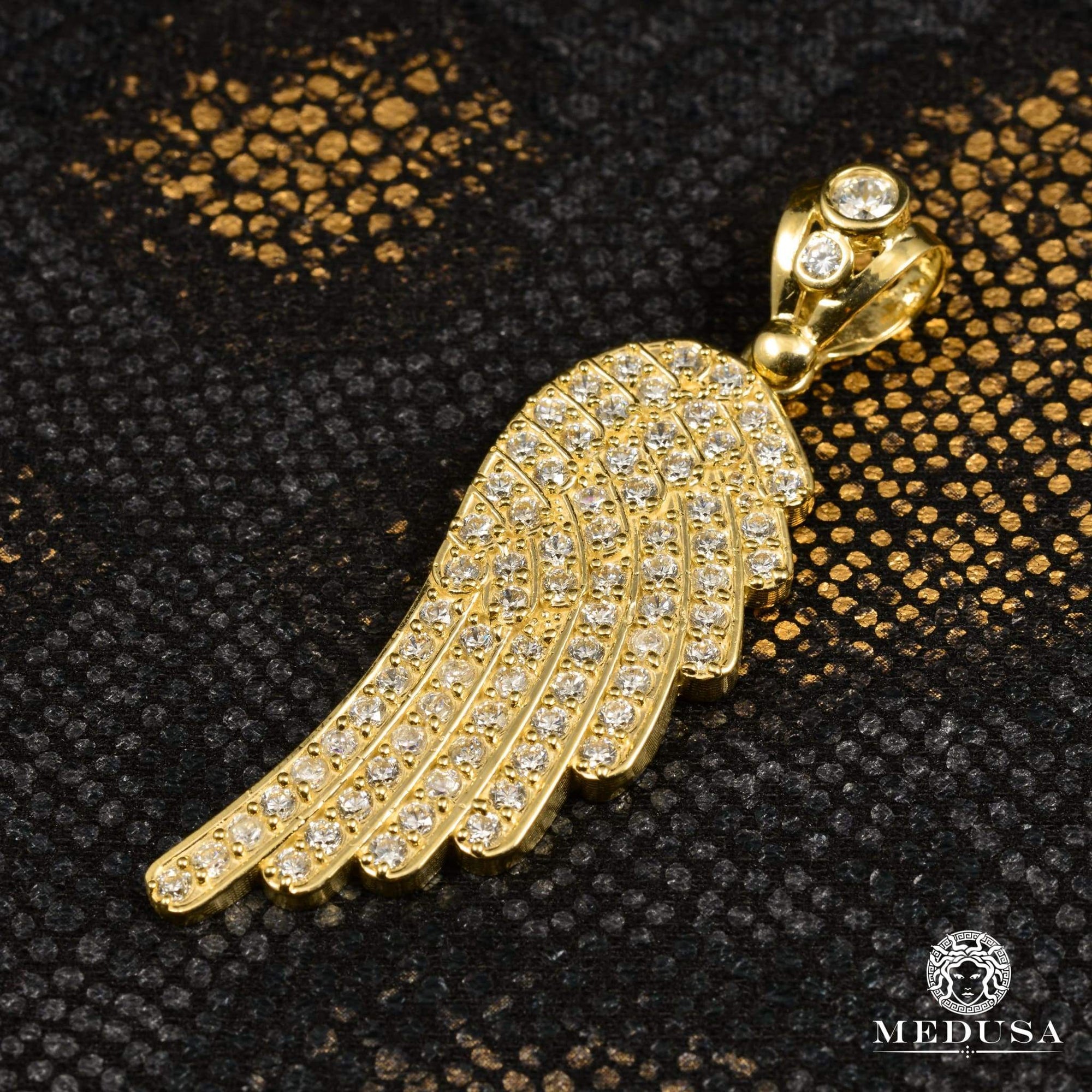 Pendentif en Or 10K | Pendentif Divers Wings X1