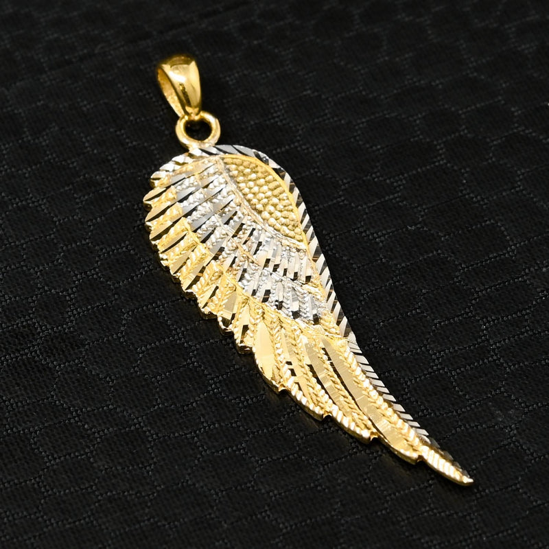 Pendentif en Or 10K | Pendentif Divers Wings X5 Or 2 Tons